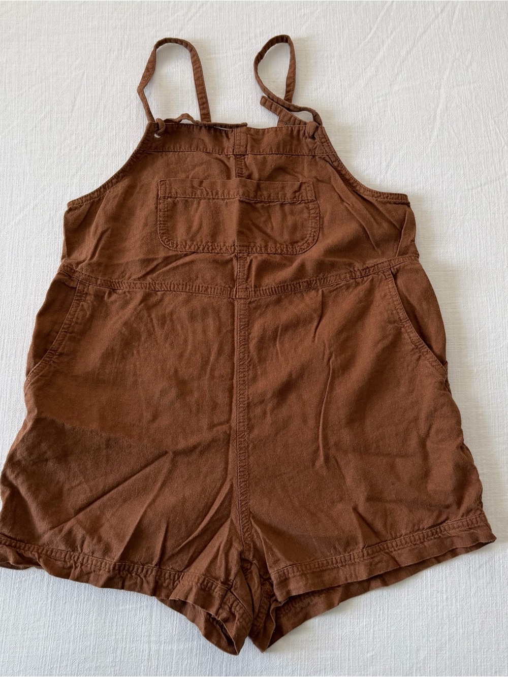 Old Navy Brown Women’s Cotton Utility Cami Romper